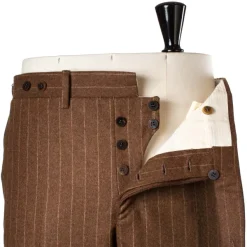 Orazio Luciano Anzug „Vintage-Chalkstripe