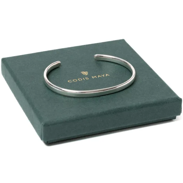 Codis Maya Armreif Aus Sterlingsilber „Neue Freundschaft".* Manschettenknöpfe Und Schmuck