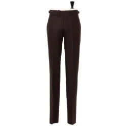 Cesare Attolini Braune Hose „Limited Fox Flannel" Aus Englischer Wolle Reine Handarbeit* Hose