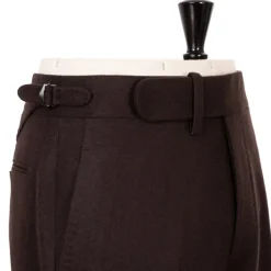 Cesare Attolini Braune Hose „Limited Fox Flannel