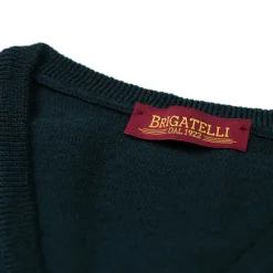Brigatelli seit 1922 Brigatelli Dal 1922 Per Michael Jondral: V-Pullover Aus Feinstem Mer* Strickwaren