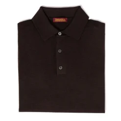 Brigatelli seit 1922 Brigatelli Dal 1922 Per Michael Jondral: Gestricktes Poloshirt Im Feinsten Me* Strickwaren
