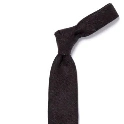 Cesare Attolini Ca Archivio Storico: Krawatte „Nuovo Tweed" Aus Reiner Wolle Handgerollt* Krawatten