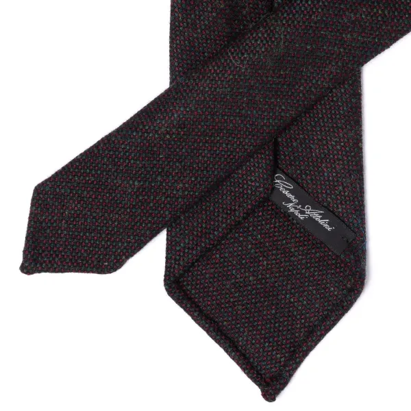 Cesare Attolini Ca Archivio Storico: Krawatte „Nuovo Tweed" Aus Reiner Wolle Handgerollt* Krawatten