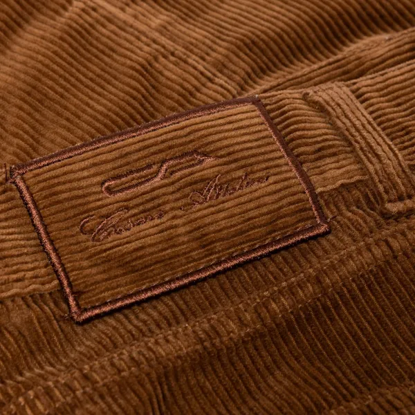 Cesare Attolini Ca Exklusiv Fur Mj: Luxus-Jeans „Soft-Cord" Aus Weicher Baumwolle Mi* Hose