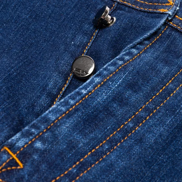 Cesare Attolini Ca Exklusiv Fur Mj: Luxus-Jeans „Soft-Denim" Aus Weicher Baumwolle M* Denim