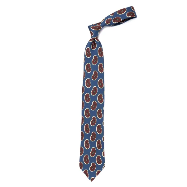 Cesare Attolini Ca Historisches Archiv: Krawatte „Funny Kidneys" Aus Reiner Seide Handgerollt* Krawatten