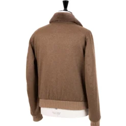Cesare Attolini Daunenjacke „Bomber Di Lusso