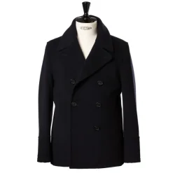 Abdichten Dunkelblaue Caban-Jacke „Amalfi" Aus Wasserabweisender Wolle* Jacken