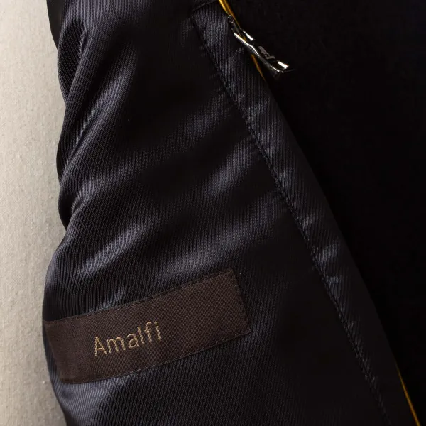 Abdichten Dunkelblaue Caban-Jacke „Amalfi" Aus Wasserabweisender Wolle* Jacken