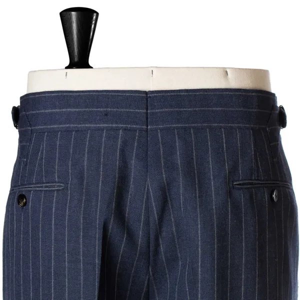 Cesare Attolini Dunkelblauer Anzug „Avvocato" Aus Englischer High-Twist-Wolle Rein Han* Anzugjacke