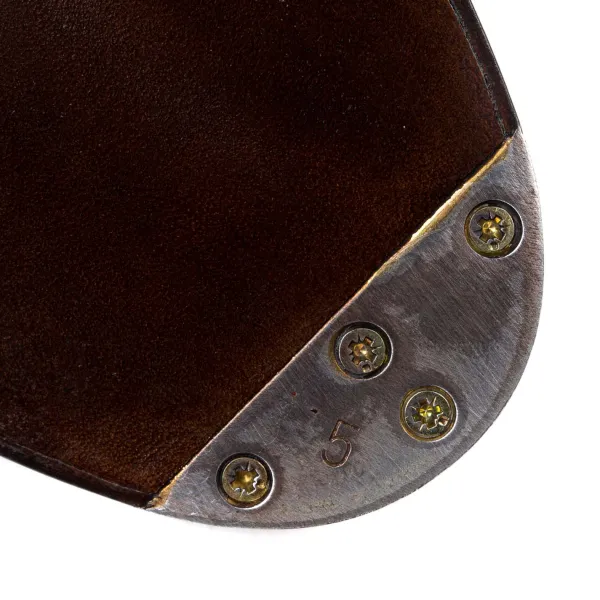 Saint Crispin's Eleganter Loafer „Buckle" Aus Dunkelbraunem Kalbsleder Reine Handarbeit* Mto