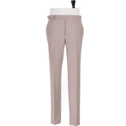 Rota Sartorial Exklusiv Bei Michael Jondral: Sandbraune Hose Aus Wollflanell Rot* Hose