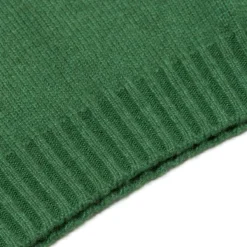 Fedeli Exklusiv Bei Michael Jondral: Gruner Schottischer Rollkragenpullover Aus 4-Lagigem Kaschmir* Strickwaren