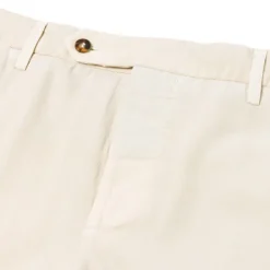 Rota Sport Exklusiv Bei Michael Jondral: „Luxury Chino" Aus Elfenbeinfarbener Baumwolle Und Kaschmir P* Hose