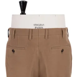 Rota Sartorial Exklusiv Bei Michael Jondral: Hellbraune Englische Baumwoll-Moleskin-Trou* Hose