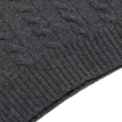 William Lockie Exklusiv Bei Mj: Pullover „Crew Cable-Rib