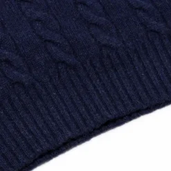William Lockie Exklusiv Bei Mj: Pullover „Crew Cable-Rib
