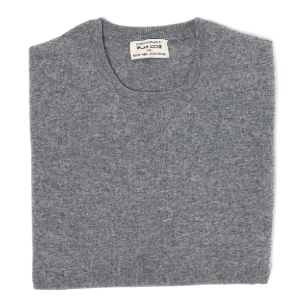 William Lockie Exklusiv Bei Mj: Vintage-Pullover Mit Rundhalsausschnitt Aus Reinem Super-Geelong-Lammleder* Strickwaren