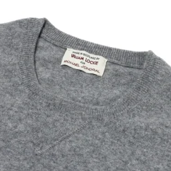 William Lockie Exklusiv Bei Mj: Vintage-Pullover Mit Rundhalsausschnitt Aus Reinem Super-Geelong-Lammleder* Strickwaren
