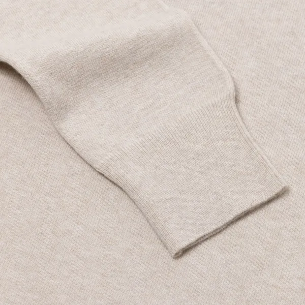 William Lockie Exklusiv Bei Mj: Vintage-Pullover Mit Rundhalsausschnitt Aus Reinem Super-Geelong-Lammleder* Strickwaren