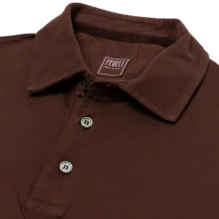 Fedeli Exklusiv Fur Michael Jondral: Longsleeve-Polo „North" Aus Reiner Giza-* Poloshirts Langarm