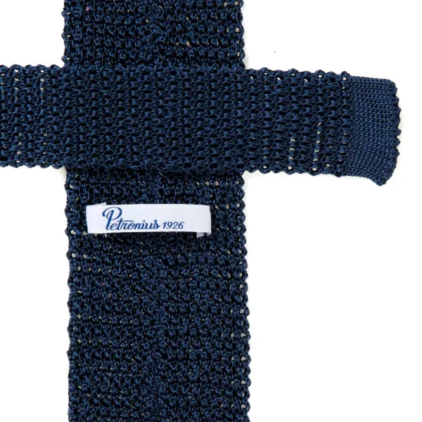 Petronius Exklusiv Fur Michael Jondral: Strickkrawatte „Pois" Aus Reiner Seide* Krawatten