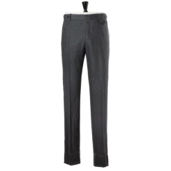 Rota Sartorial Exklusiv Fur Michael Jondral: Graue Flanellhose Aus Reiner Wolle Rota* Hose