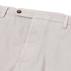 Rota Sport Exklusiv Fur Michael Jondral: Cremefarbene Feincordhose In „P* Hose