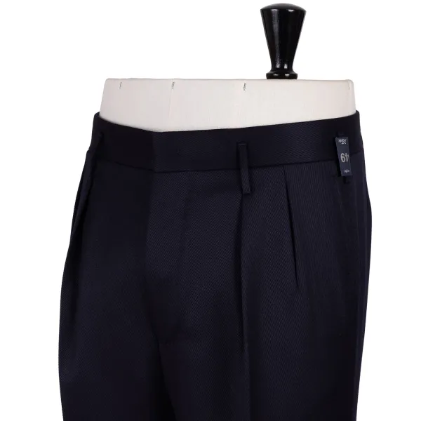 Rota Sartorial Exklusiv Fur Michael Jondral: Dunkelblaue Hose „Hollywood" Mit Two* Hose