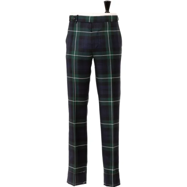 Rota Sartorial Exklusiv Fur Michael Jondral: Karierte Hose „New Blackwatch" Aus* Hose