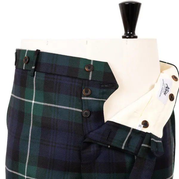 Rota Sartorial Exklusiv Fur Michael Jondral: Karierte Hose „New Blackwatch" Aus* Hose