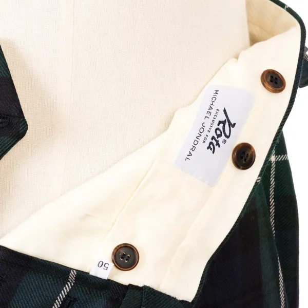 Rota Sartorial Exklusiv Fur Michael Jondral: Karierte Hose „New Blackwatch" Aus* Hose