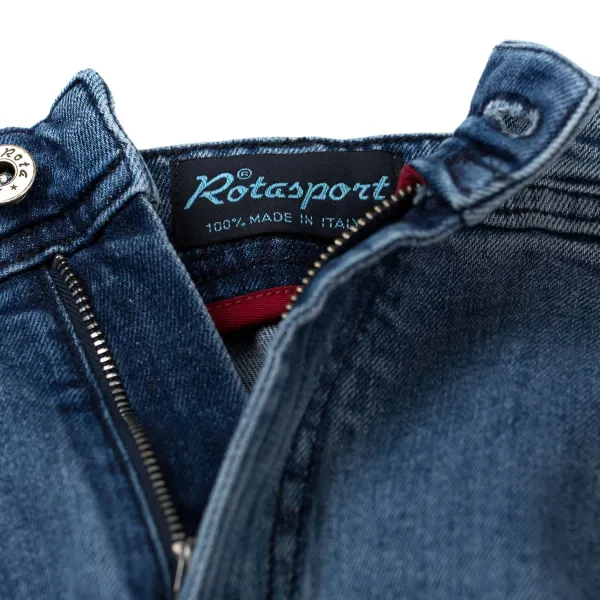 Rota Sport Exklusiv Fur Michael Jondral: Luxurioses 5-Pocket „Sun Bleached" Den* Denim