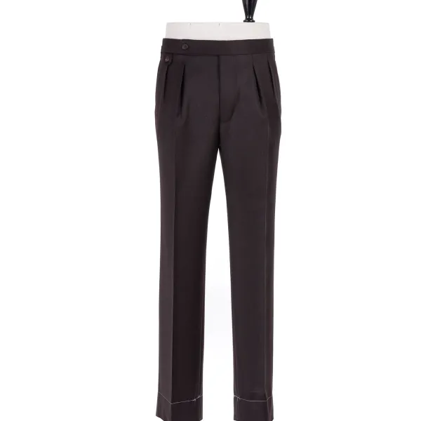 Rota Sartorial Exklusiv Fur Michael Jondral: „New York"-Hose Mit Zwei Falten -* Hose