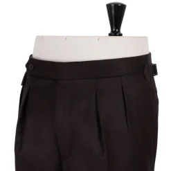 Rota Sartorial Exklusiv Fur Michael Jondral: „New York"-Hose Mit Zwei Falten -* Hose