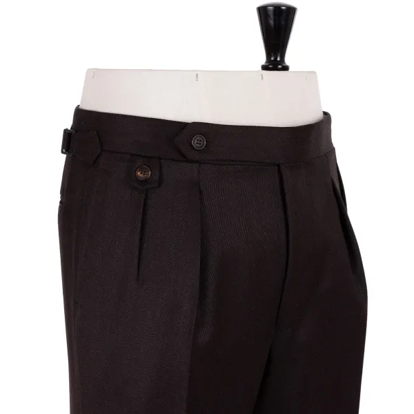 Rota Sartorial Exklusiv Fur Michael Jondral: „New York"-Hose Mit Zwei Falten -* Hose