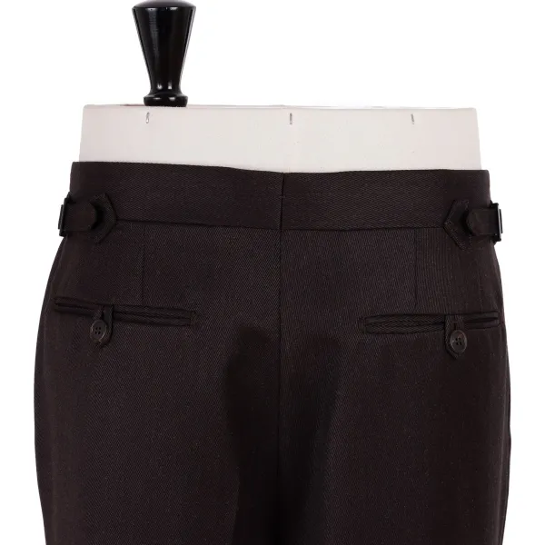 Rota Sartorial Exklusiv Fur Michael Jondral: „New York"-Hose Mit Zwei Falten -* Hose