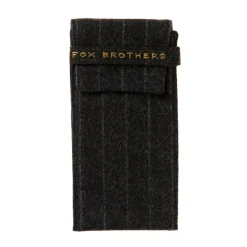 Fox Brothers X Mj: Brillenetui „Fox Soft Case" Aus Reiner Wolle* Sonnenbrille