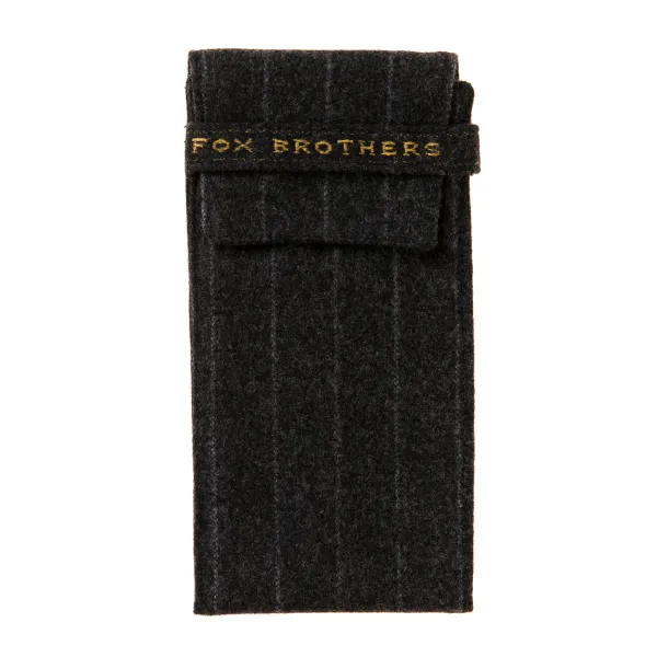 Fox Brothers X Mj: Brillenetui „Fox Soft Case" Aus Reiner Wolle* Sonnenbrille