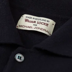 William Lockie Gestricktes Polo „Oxton Sportshirt" Aus Feinem Schottischem 1-Lagigem Kaschmir* Strickwaren