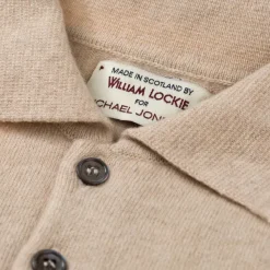 William Lockie Gestricktes Polo „Oxton Sportshirt" Aus Feinem Schottischem 1-Lagigem Kaschmir* Strickwaren