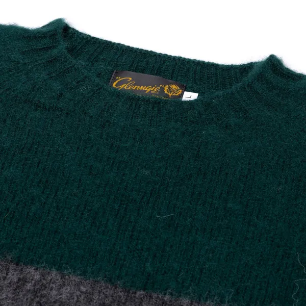 Glenugie Exclusive X Mj: Pullover Aus Reiner Wolle „College Stripe Jumper" C* Strickwaren