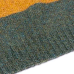 Glenugie Exclusive X Mj: Pullover Aus Reiner Wolle „College Stripe Jumper