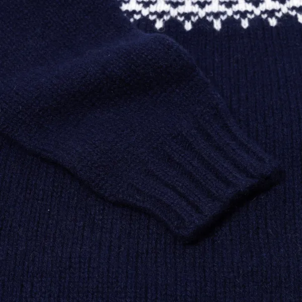 Glenugie Exclusive X Mj: Pullover Aus Reiner Wolle „St.Moritz Vintage Ski" P* Strickwaren