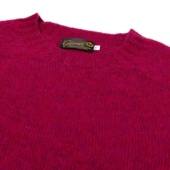 Glenugie X Mj: Rundpullover Aus Reiner Wolle Reiner, Weicher Shetland-Stoff* Strickwaren