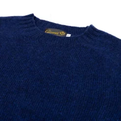 Glenugie X Mj: Rundpullover Aus Reiner Wolle Reiner, Weicher Shetland-Stoff* Strickwaren