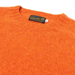 Glenugie X Mj: Rundpullover Aus Reiner Wolle Reiner, Weicher Shetland-Stoff* Strickwaren