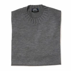 Cesare Attolini Grauer Pullover „Duvet" Aus Reinem Kaschmir* Strickwaren