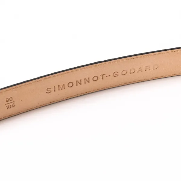 Simonnot-Godard Gürtel Aus Original „Taurillons" Aus Cub-Leder Handgefertigt* Gürtel